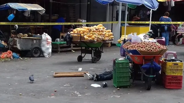 Muertos centro SS