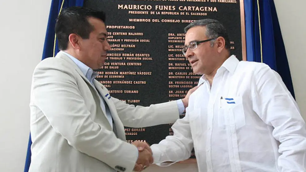 Leonel Flores y Mauricio Funes