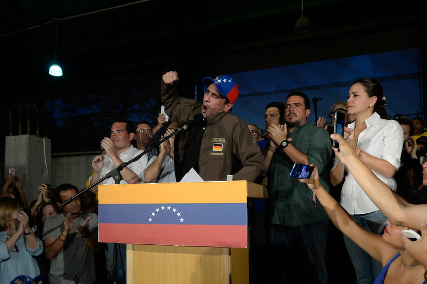Henrique Capriles, líder de la oposición de Venezuela