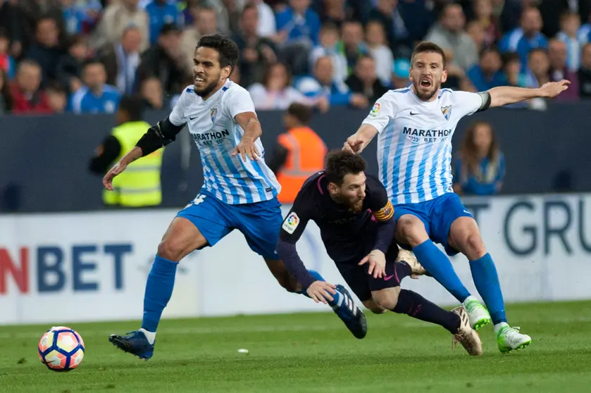 Málaga derrotó al Barcelona 2-0