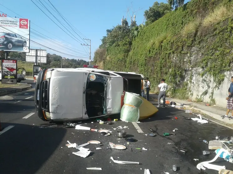 accidente de trànsito calle al puerto