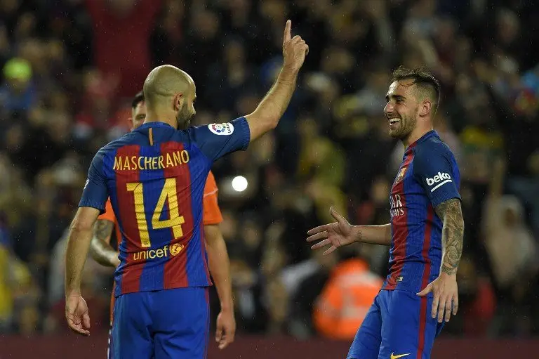 Javier Mascherano, jugador del Barcelona