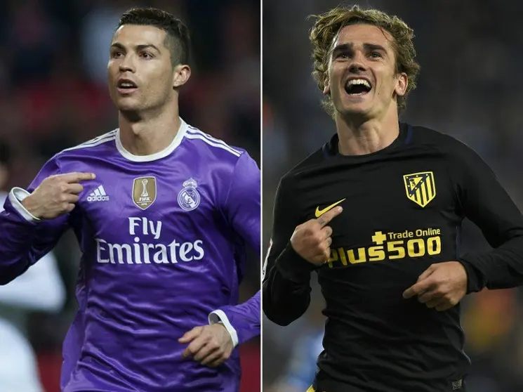 Cristiano Ronaldo y Antoine Griezmann