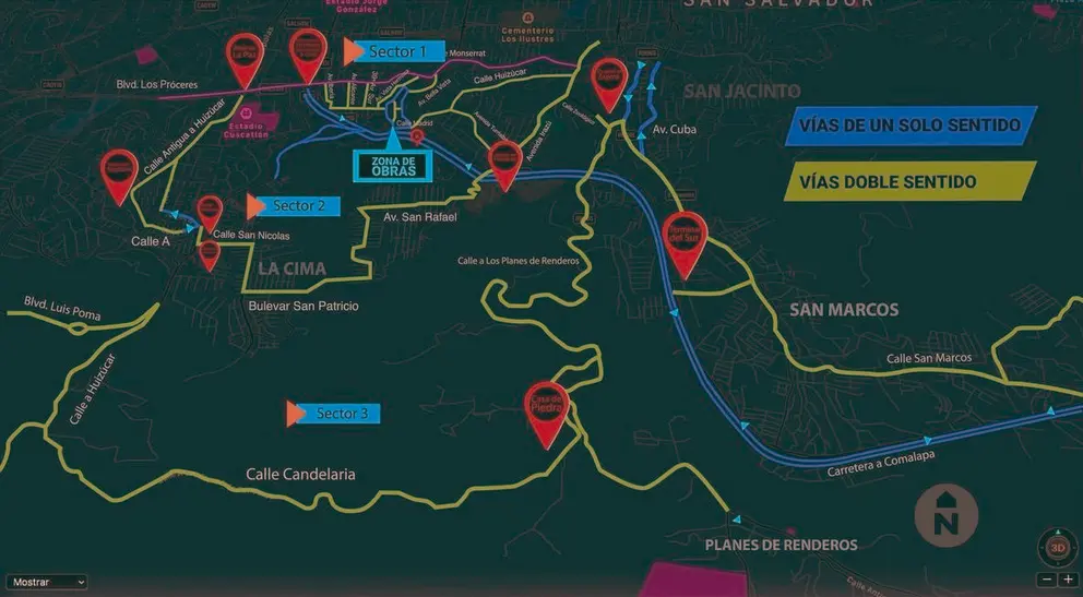 Rutas alternas en Rancho Navarra