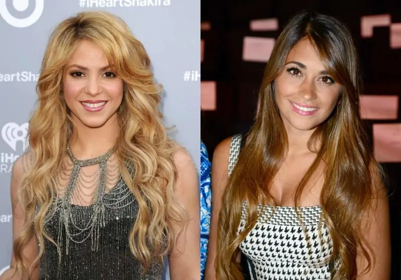 Shakira y Antonella Rocuzzo