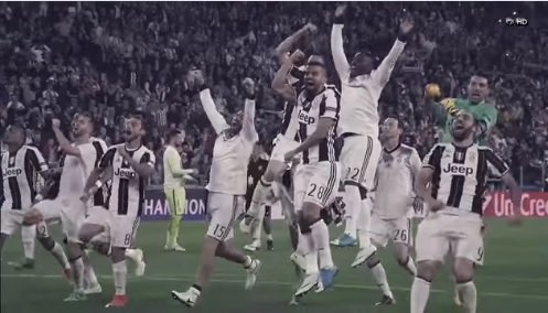 Celebracion de la Juventus