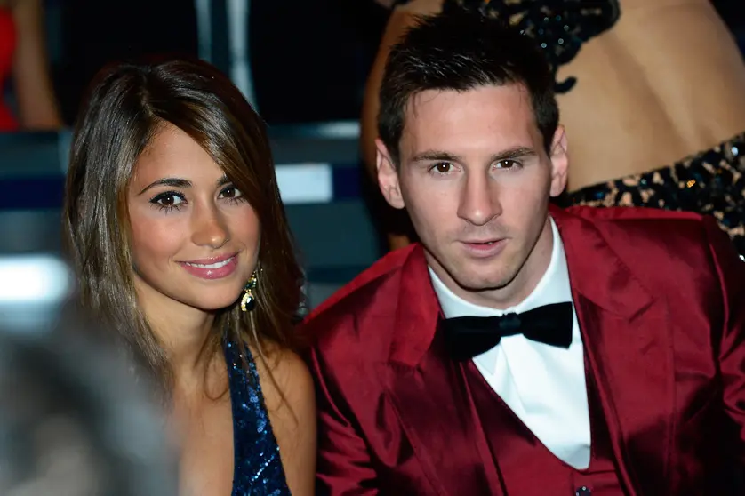 Lionel Messi y Antonella Roccuzzo