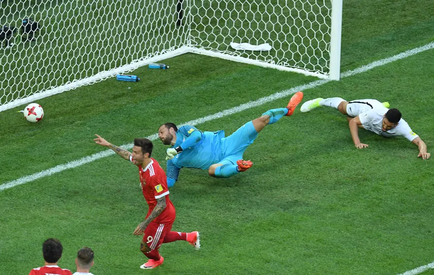 Rusia contra Nueva Zelanda en Copa Confederaciones