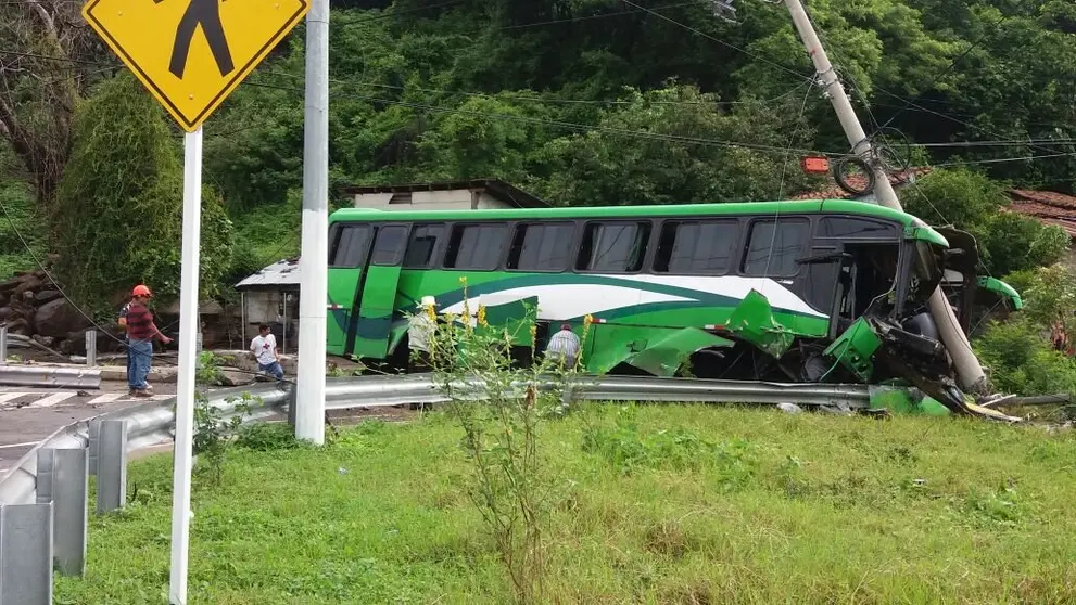 Accidente tránsito bus 116