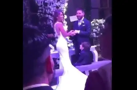 La boda de Messi