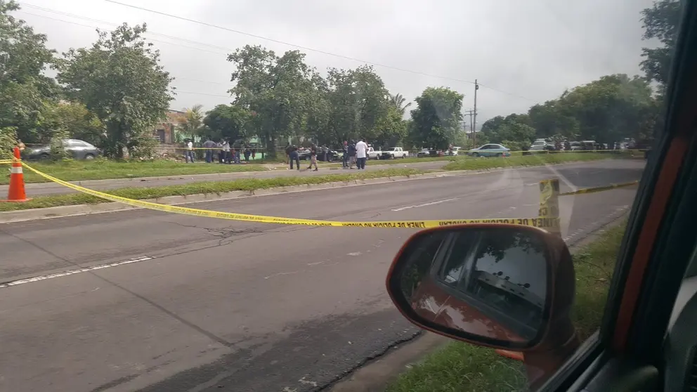 Homicidio sobre carretera oro