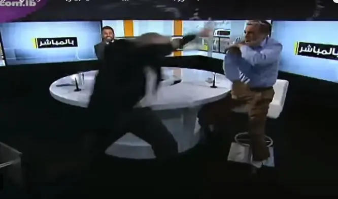 Pelea en un programa de TV