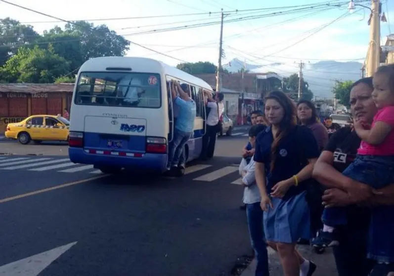 Ruta 20 en paro