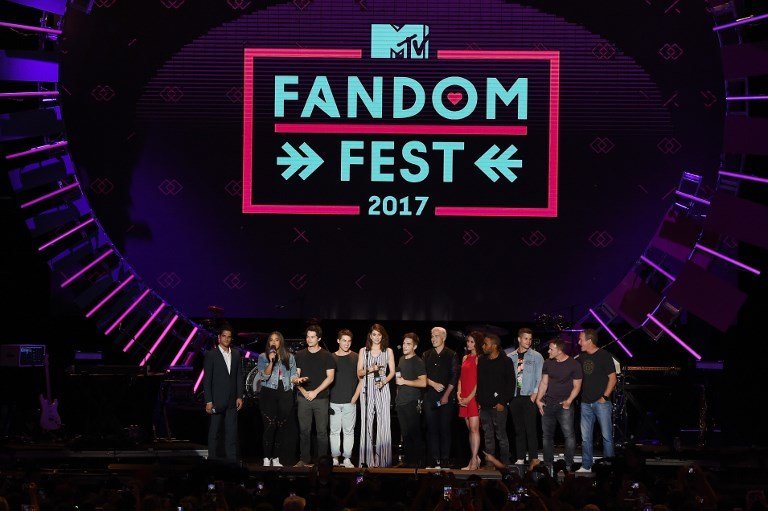 SAN DIEGO, CA - JULY 21: Guests at MTV Fandom during Comic-Con2017 at Petco Park on July 21, 2017 in San Diego, California.   Kevin Winter/Getty Images for MTV/AFP