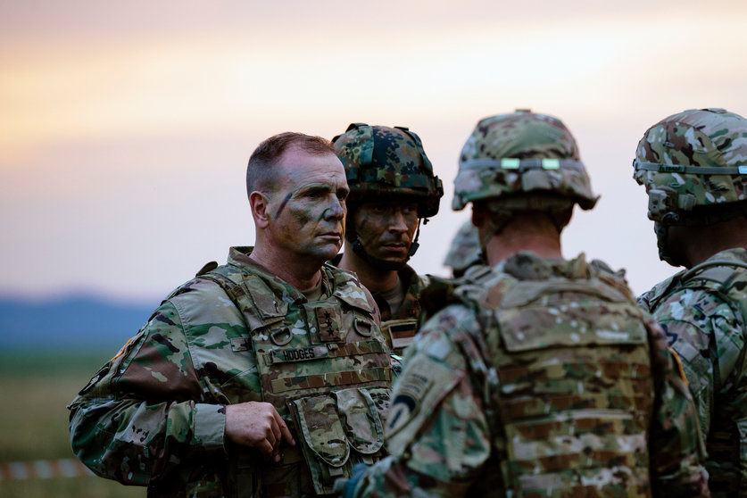 Imagen de archivo de un grupo de soldados del Ejército de Estados Unidos