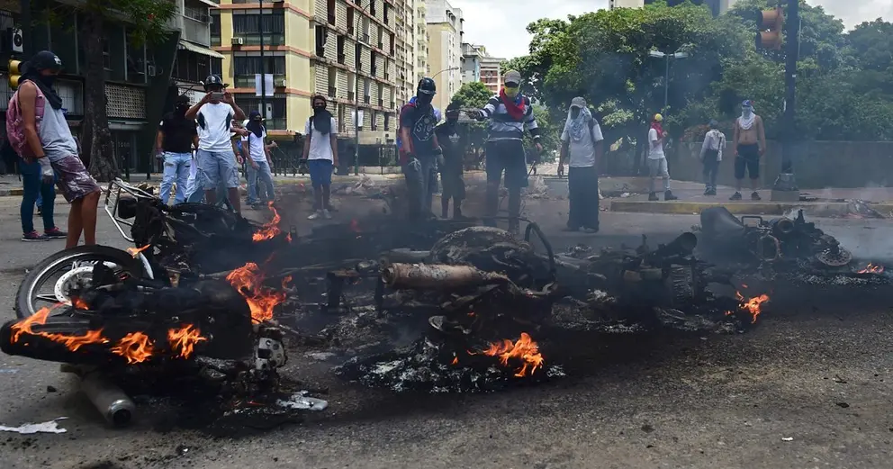 Explosión en Caracas