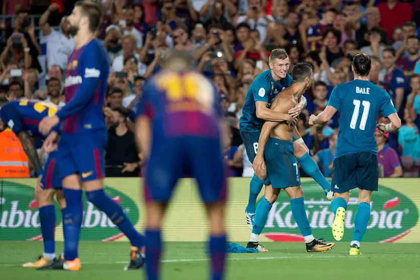 Real Madrid contra Barcelona por la Supercopa de España