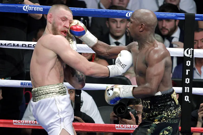 Floyd Mayweather Jr. contra Conor McGregor