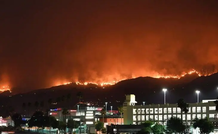 Incendio forestal