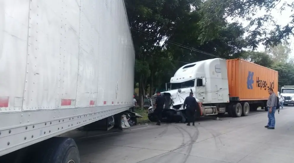 Accidente hacia Metapán