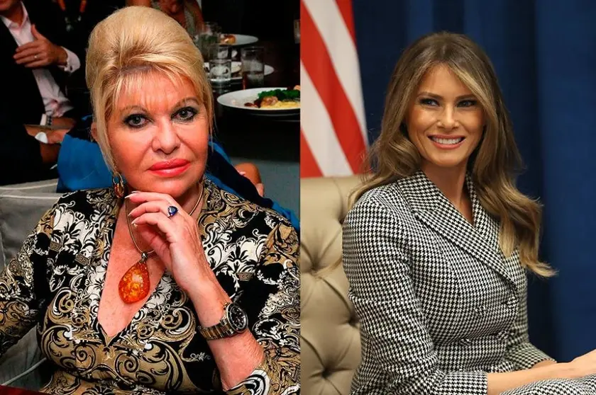 Ivana y Melania Trump