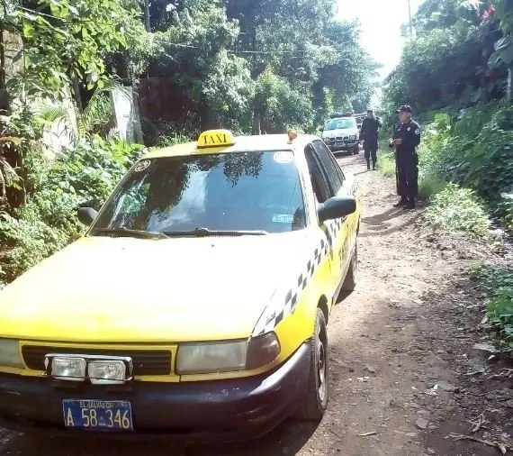 Taxista asesinado en Sonzacate