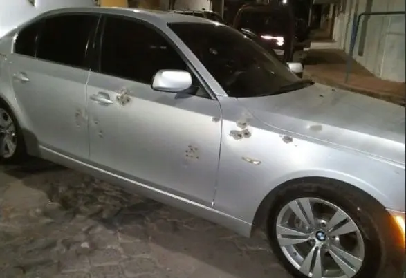 Carro de diputado Parlacen tiroteado