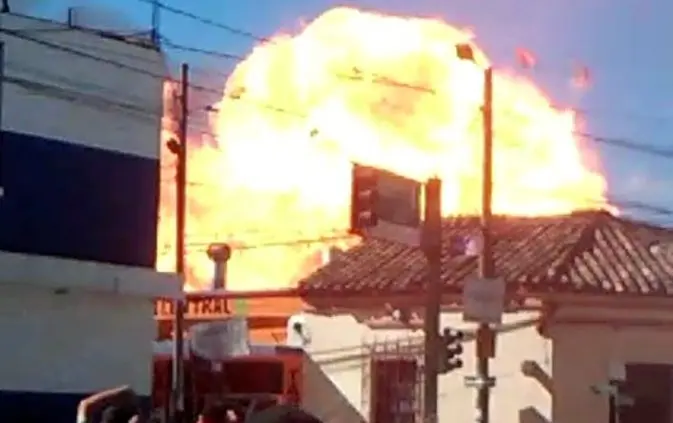 Incendio en Guatemala