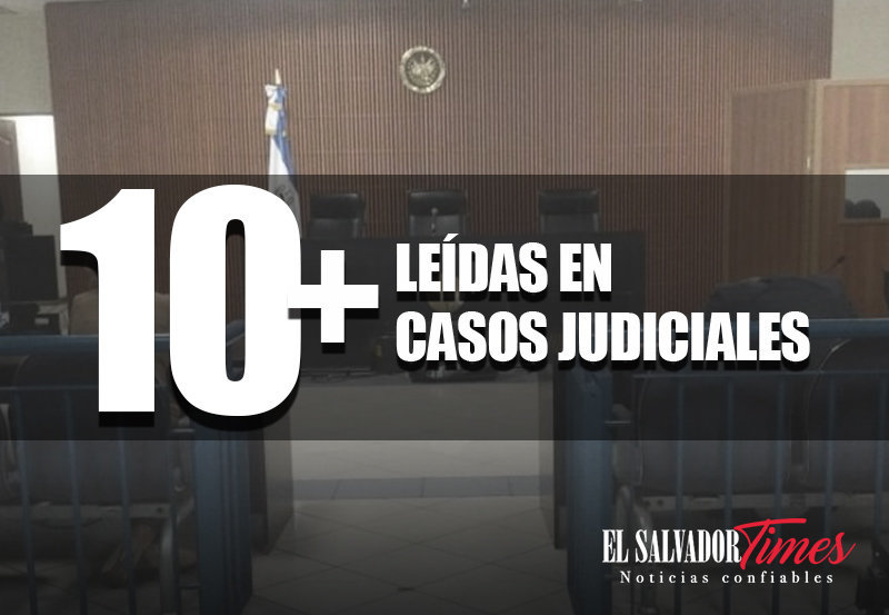 10 MAS LEIDAS EN CASO JUDICIALES