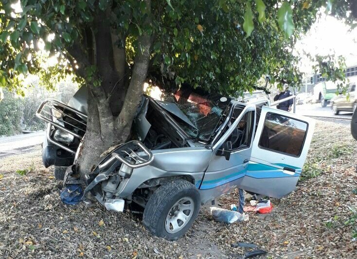 Accidente en Santa Cruz Michapa