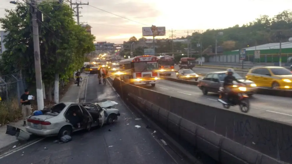 Accidente bulevar Ejército