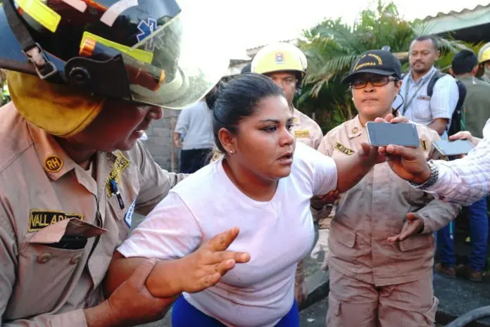 María Espinal incendio