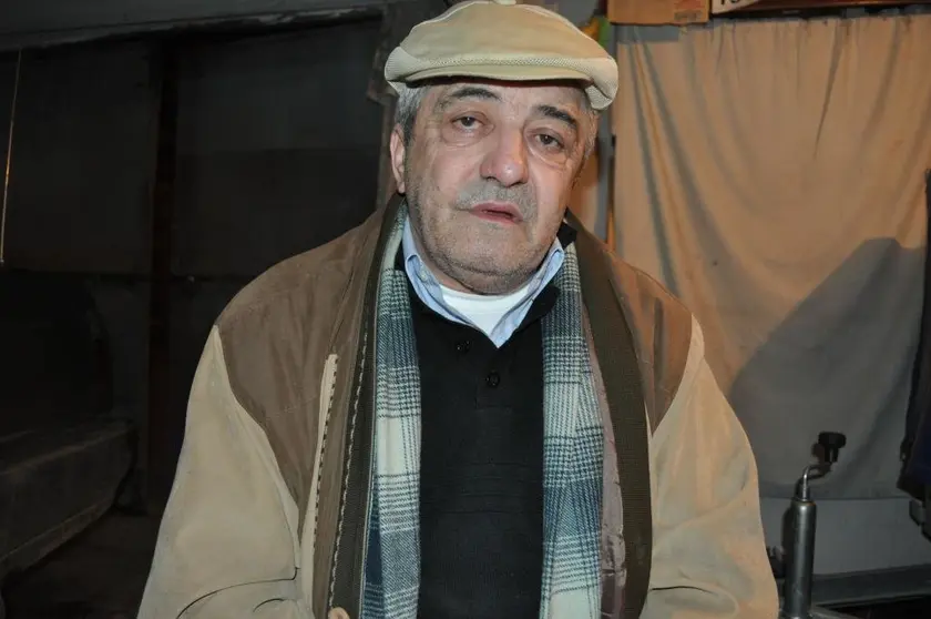 Constantin Reliu, 63 is pictured at his place in the eastern town of Barlad, on March 16, 2018. A court rejected Reliu's request for the annulment of a death certificate which was issued in his name in 2016, according to a judgement seen on the court's website on March 16, 2018. The reason for the court's decision has not been confirmed, but according to Romanian media it was due to the deadline for changes to the certificate having passed. / AFP PHOTO / Adrian ARNAUTU