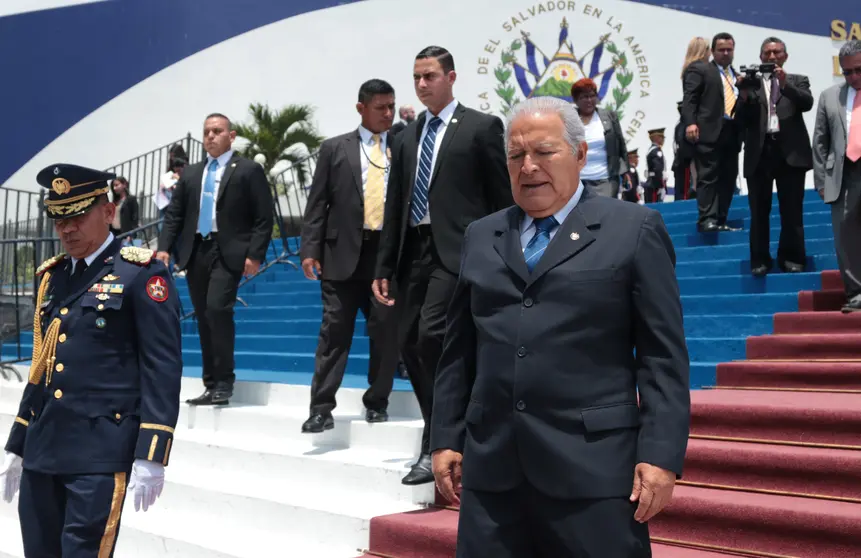 Sánchez Ceren. presidente, salvador