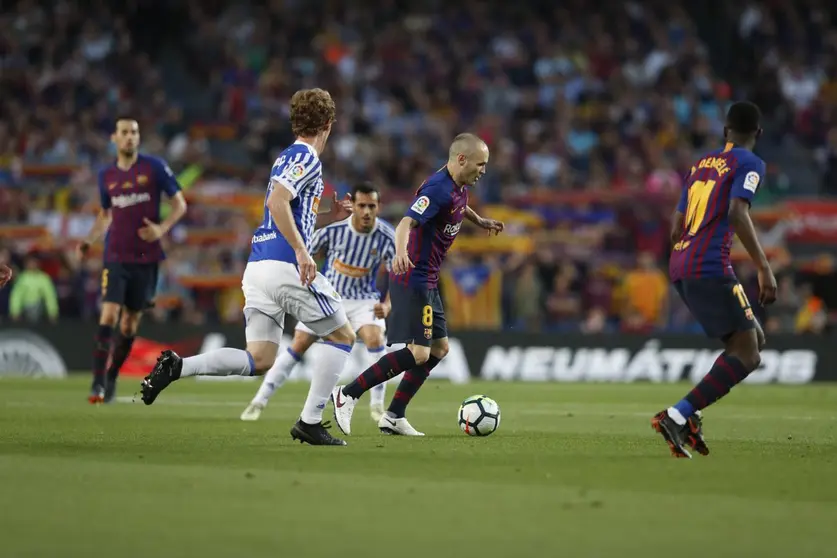 Despedida Iniesta, Barcelona - Real Sociedad