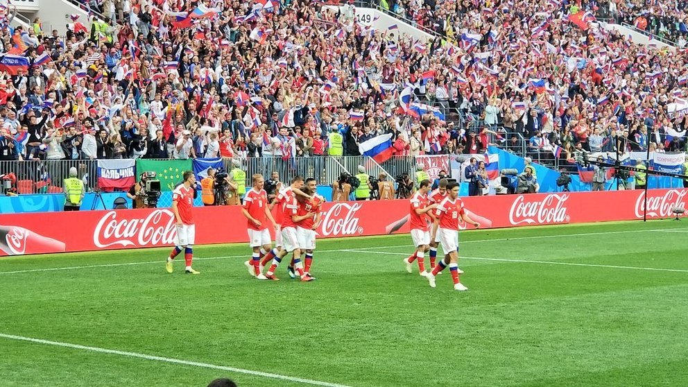 Gol de Rusia
