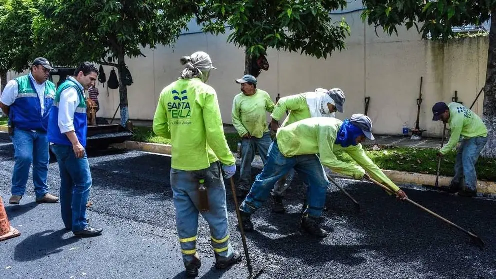 Empleados de Santa Tecla