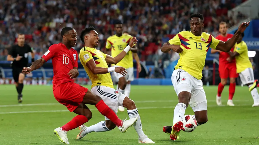 Colombia inglaterra juagada