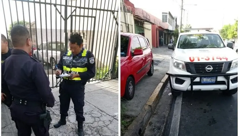 POLICIA MULTADO