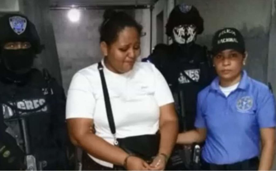 honduras mujer detenida