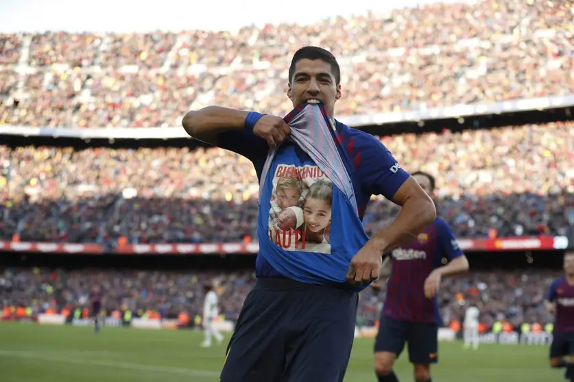 Suárez en El Clásico