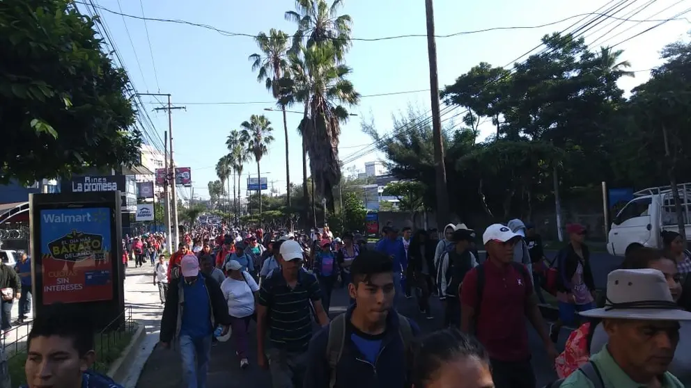 Caravana Salvadoreños tercera