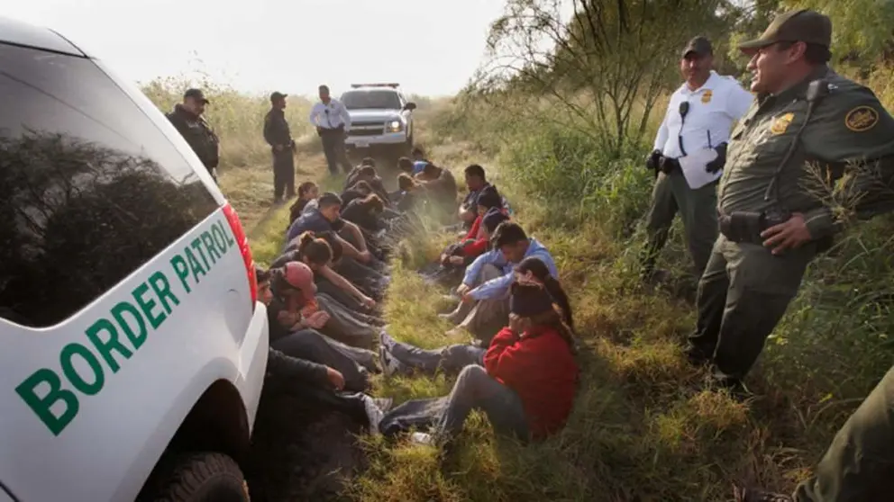 Migrantes arrestados