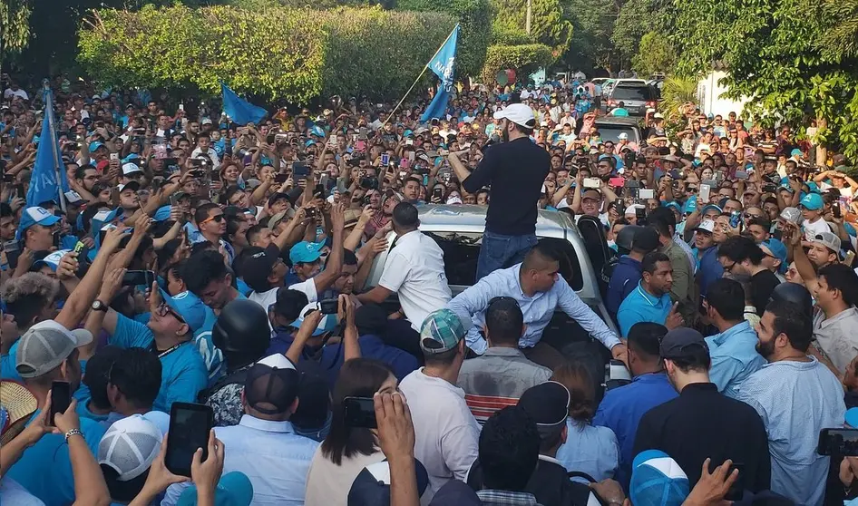 Nayib Bukele en Sonsonate