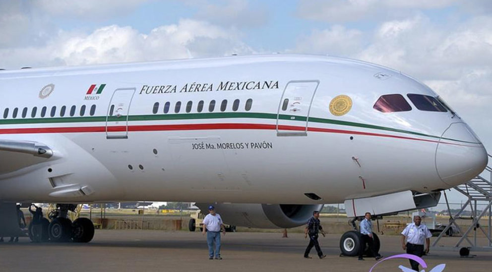 Avión presidencial de México