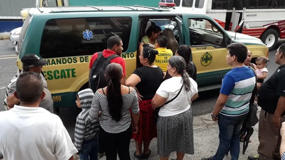 Accidente en Parque Cuscatlán