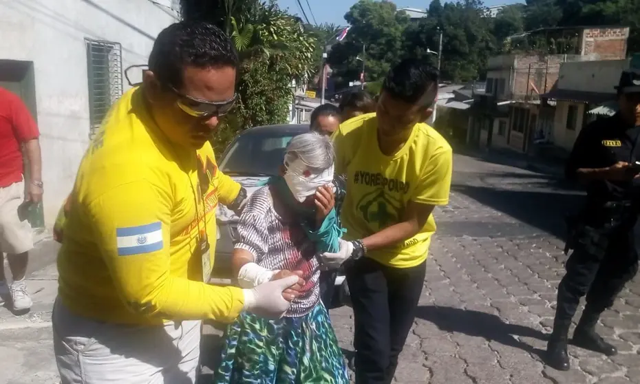 Atacada por perro