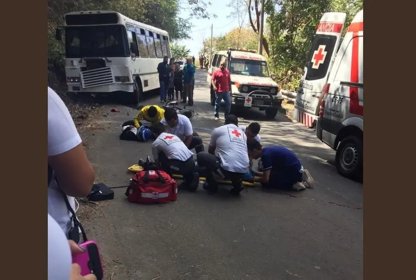 Accidente en Victoria