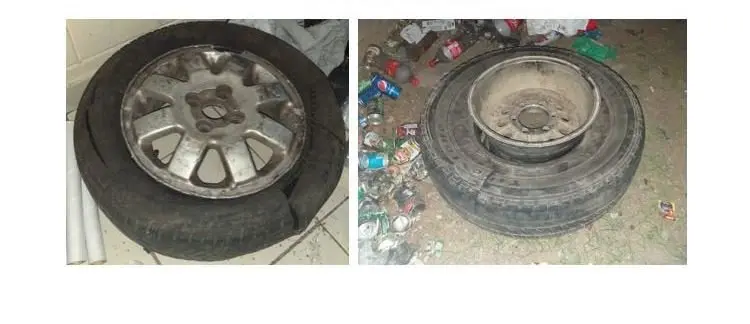 Droga en llantas