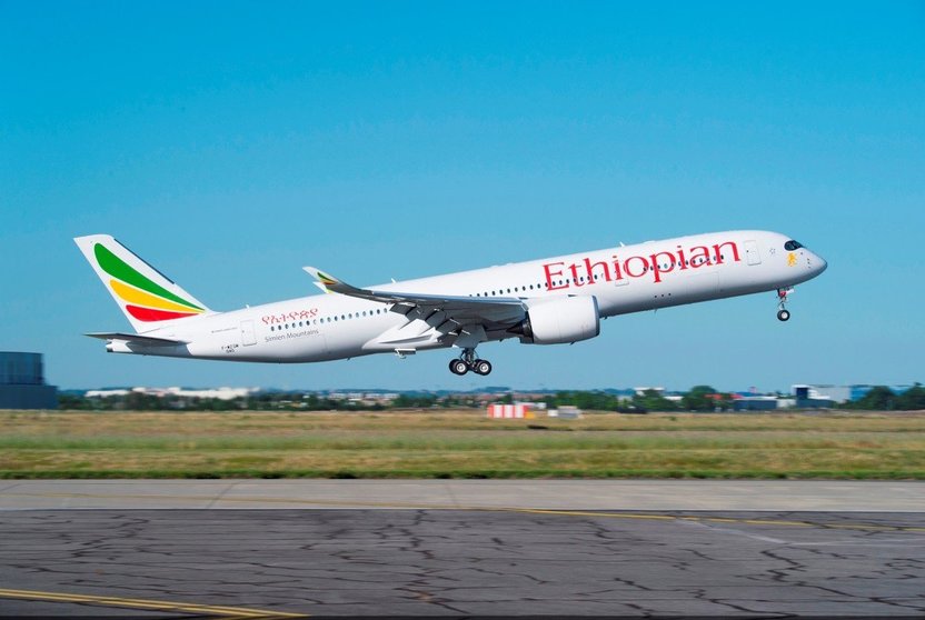 Avion de Etiopía